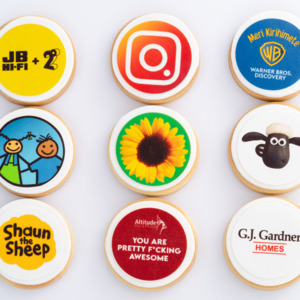 Corporate Bulk Deals: Edible Printed Custom Cookies Box 1000