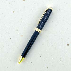 Engraved Anniversary Pen with Names