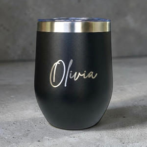 Engraved Insulated Coffee Cup with Name