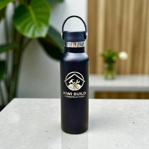 Personalised Unique Christmas Gifts: Personalised Engraved Water Bottle with Custom Logo