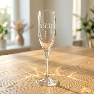 Engraved Drinkware: Engraved Champagne Flutes for Couples