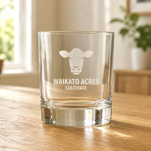 Engraved Corporate Whisky Glass with Logo