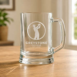 Engraved Beer Glass for Staff Awards or Clients