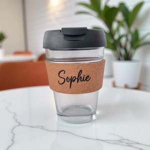 Engraved Travel Coffee Cup