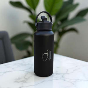 Personalised Bridesmaid Stainless Steel Water Bottle
