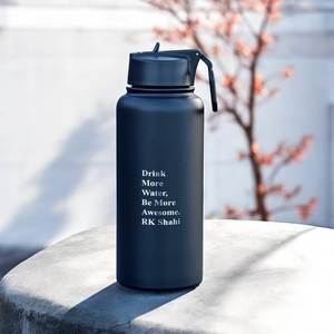 Personalised Water Bottle with Handle