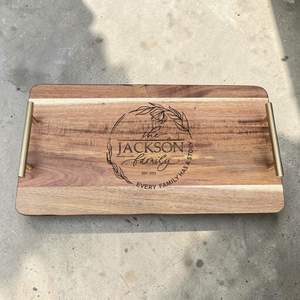 Personalised Anniversary Serving Platter