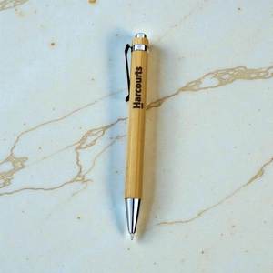 Personalised Settlement Gifts: Branded Bamboo Pens for Business Promotions