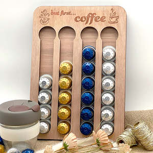 Gifts For Him: Personalised Coffee Pod Holder
