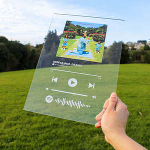 Gifts For Him: Personalised Spotify Plaque