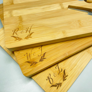 Gifts For Him: Bamboo Cheese Board