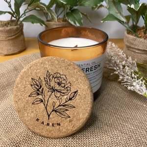 Christmas: Personalised Corporate Scented Candle