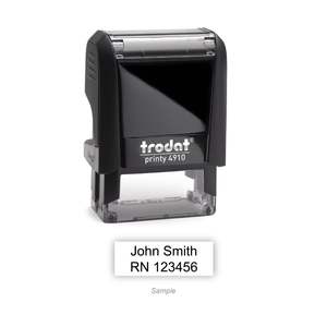 Pocket Stamps: Self-Inking Rubber Stamp - Trodat 4910
