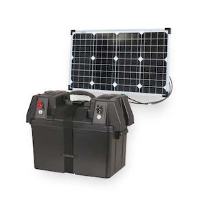 Accessories: Portable Power Station - 12v - 50ah Solar & Battery Package