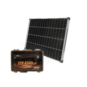 Solar Battery Kits: Birdzout Solar Kit 45ah Li
