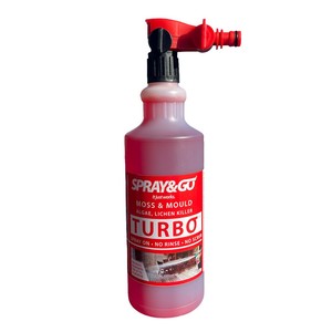 Products: Spray & Go Moss Mould Remover Turbo 1L