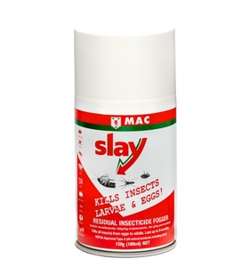 MAC Slay Residual Insecticide Fogger - Powerful 150g Solution for Lasting Pest Control