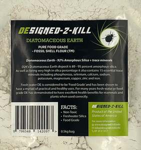 Crawling Insects: Diatomaceous Earth Powder - Safe & Effective Pest Control (0.5kg)