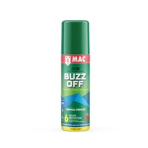 MAC Buzz Off 6 Hours Insect Repellent – Tropical Strength 150ml