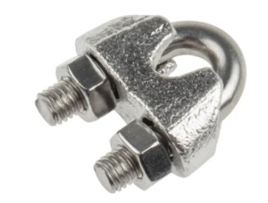 Birds: Net Cable Clamp Stainless Steel