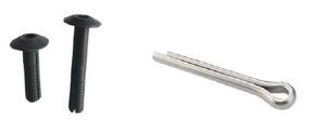 Birds: Durable 25mm Split Pin and Anchor Rivet for Secure Fastening