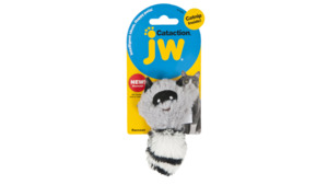 JW Catnip Raccoon**