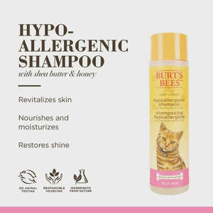 New Cat: Burt's Bees Hypoallergenic Shampoo Cat