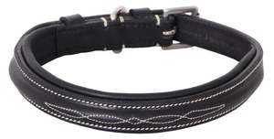 Cavallino Raised Stitched Dog Collar