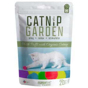 Catnip Garden Puffs 20pk