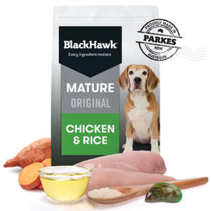 Black Hawk Mature Chicken & Rice