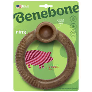 Dog Toys: Benebone Bacon Ring