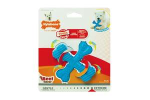 Dog Toys: Nylabone Dura Chew X Bone Beef