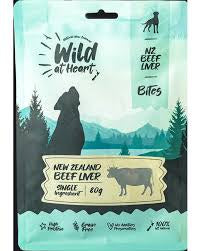 Dog Treats: Wild at Heart - Air-Dried Beef Liver Dog Treat