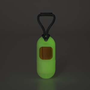 Zee.Dog Poop Bag Dispenser - Glow-in-the-Dark