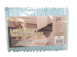 Health Clean Up: Puppy Training Pads 60x45cm 20pk