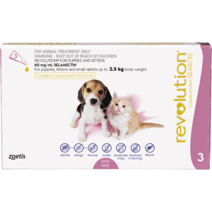 Health Flea Worm: Revolution Puppy and Kitten