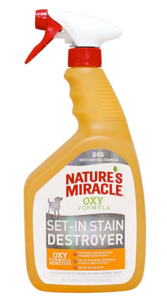 Natures Miracle Oxy Orange Stain & Odour Remover 946ml <>D