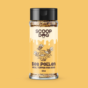 Dog Health Wellbeing: Scoop Dog Bee Pollen Topper