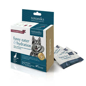 Dog Health Wellbeing: Totoniks Fussy Eater & Hydration Refill Pack Large Dog