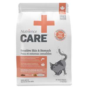 Cat Food: Nutrience Care Cat Sensitive Skin & Stomach