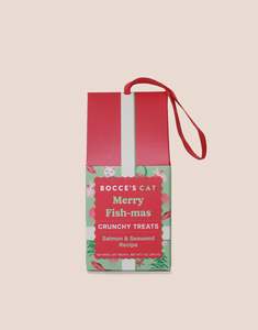 Bocce's Cat Merry Fish-Mas Ornament