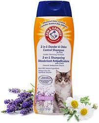 Cat Grooming: Arm & Hammer Deodorizing & Dander Reducing Shampoo for Cats 591ml