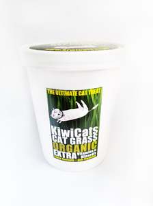 Cat Health Wellbeing: KiwiCats Organic Cat Grass