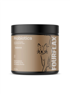 Cat Health Wellbeing: Fourflax Feline Probiotics