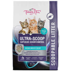 Cat Litter: Trouble & Trix Cat Litter Ultra Scoop
