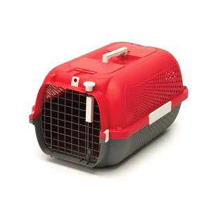 Cat Carriers Travel: Carrier Catit Medium Cherry Red