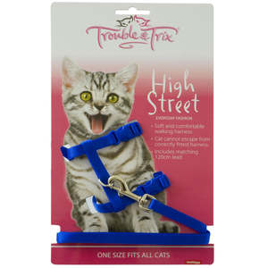 Trouble & Trix Cat Harness Set High Street