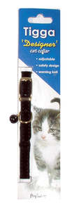 Cat Tethering: Tigga Cat Collar Velvet