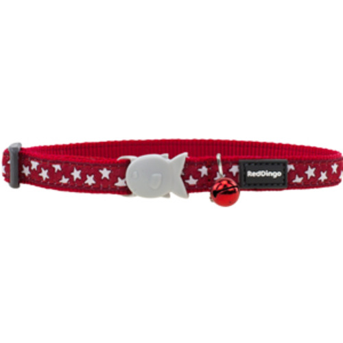 Cat Tethering: Red Dingo Cat Collar Pattern