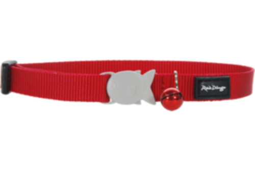 Cat Tethering: Red Dingo Cat Collar Plain